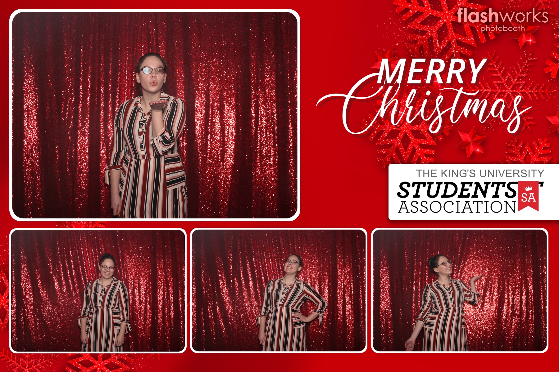 Kings Christmas Party | View more photos from the event at gallery.flashworksphotobooth.com/u/FlashworksPhotoboothInc/Kings-Christmas-Party